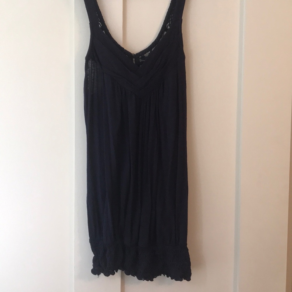 Navy blue tank top